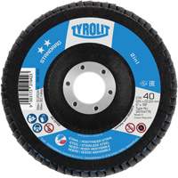 2-in-1 Flap Disc, 4-1/2" x 22.5 mm, Type 27A, 60 Grit, Ceramic Alumina NTL Industrial
