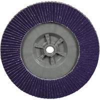 Cubitron 3 Flat Flap Disc with Quick Change 1169F, 6" x 5/8"-11, Type T27, 80+ Grit, Ceramic NTL Industrial