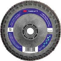 Cubitron 3 Flat Flap Disc with Quick Change 1169F, 4-1/2" x 5/8"-11, Type T27, 60+ Grit, Ceramic NTL Industrial