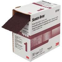 Pr&eacute;paration de la couche d'appr&ecirc;t VFN Scotch-Brite, 4-3/4" x 180", Oxyde d'aluminium NTL Industrial