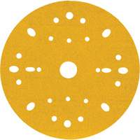 Disque abrasif dor&eacute; Hookit, dia 6", Grain 180, Oxyde d'aluminium, Poids C NTL Industrial