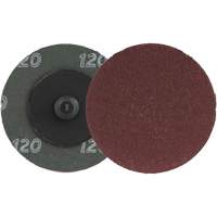 SpinLock Quick-Change Resin Fiber Disc, Aluminum Oxide, 120, 2" Dia NTL Industrial