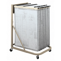 Classeurs mobiles industriels, 43 5/8" &agrave; 61 5/8" h NTL Industrial