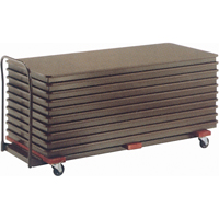 Flat Stacking Table Caddies, 97.5" W x 31.25" D x 36.25" H OG341 | NTL Industrial