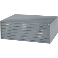 Classeurs en acier pour plans, 5 Tiroirs, 40-3/8" la x 29-3/8" p x 16-1/2" h NTL Industrial