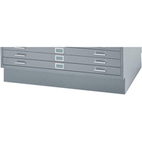 Closed Base for Steel Plan File Cabinet OB176 | NTL Industrial