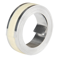 Embossing Aluminum Tape, 12.7 mm x 16', Aluminum OB688 | NTL Industrial