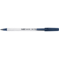 Stylo &agrave; bille Bic Round Stic, Bleu, 1 mm NTL Industrial