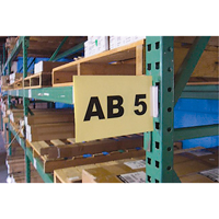Slip 'N Stik™ Warehouse Aisle Sign Kits, 11" x 8-1/2", Plastic OJ943 | NTL Industrial