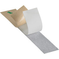 Attache, Crochet, 25 vg x 1", Adh&eacute;sif, Blanc NTL Industrial