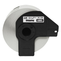 Tape Cartridge for P-touch&reg; Labeling System, 62 mm x 3-9/10", White NTL Industrial
