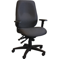Chaises ergonomiques Cierra , Tissu, Noir, Capacit&eacute; 275 lb NTL Industrial