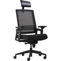 Activ&reg; A-37 Office Chairs, Mesh, Black, 275 lbs. Capacity NTL Industrial