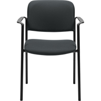 Chaises empilables, Tissu, Hauteur 32", Capacit&eacute; 300 lb, Charbon NTL Industrial