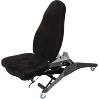 TA 200™ Ergonomic Sit/Stand Chair, Vinyl, Black OP455 | NTL Industrial
