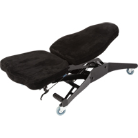 TA 200™ Ergonomic Sit/Stand Chair, Vinyl, Black OP455 | NTL Industrial