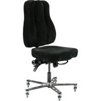 Synergo II™ Ergonomic Chair, Fabric, Black OP503 | NTL Industrial