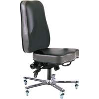Synergo I™ Ergonomic Chair, Vinyl, Black OP505 | NTL Industrial