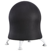 Zenergy™ Ball Chair, Fabric, Black, 250 lbs. Capacity OP694 | NTL Industrial