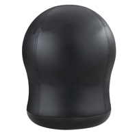 Zenergy™ Swivel Ball Chair, Vinyl, Black, 250 lbs. Capacity OP699 | NTL Industrial