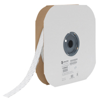 Fastener Tape, Hook, 25 yds x 1", Adhesive, White NTL Industrial