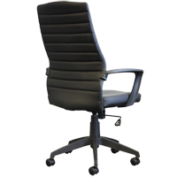 Activ A-128 Office Chair, Polyurethane, Black, 275 lbs. Capacity NTL Industrial