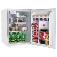 Compact Refrigerator, 25" H x 17-1/2" W x 19-3/10" D, 2.6 cu. ft. Capacity OP814 | NTL Industrial