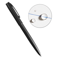 All-Weather Metal Pen, Blue, 0.8 mm, Retractable OQ371 | NTL Industrial