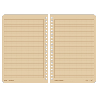 Side-Spiral Notebook, Soft Cover, Tan, 64 Pages, 4-5/8" W x 7" L OQ411 | NTL Industrial