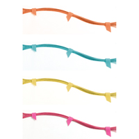 Ruban pour gestion des c&acirc;bles One-Wrap, Boucle et crochet, 25 vg x 5/8", Auto-aggripant, Violet NTL Industrial