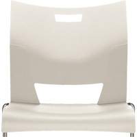 Duet™ Armless Training Chair, Plastic, 33-1/4" High, 350 lbs. Capacity, White OQ779 | NTL Industrial