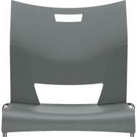 Duet™ Armless Training Chair, Plastic, 33-1/4" High, 350 lbs. Capacity, Grey OQ780 | NTL Industrial