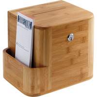 Bamboo Suggestion Box OQ927 | NTL Industrial