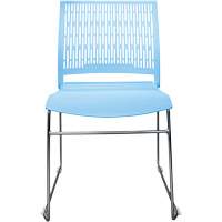 Activ™ Series Stacking Chairs, Polypropylene, 32-3/8" High, 250 lbs. Capacity, Blue OQ956 | NTL Industrial