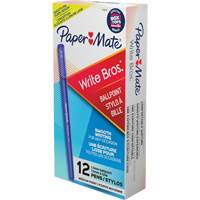 Paper Mater<sup>®</sup> Write Bros<sup>®</sup> Ball Point Pen, Blue, 1 mm OR100 | NTL Industrial