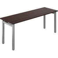 Newland Table Desk, 29-7/10" L x 72" W x 29-3/5" H, Dark Brown OR443 | NTL Industrial