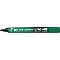 Series 100 Permanent Marker, Bullet, Green OR458 | NTL Industrial