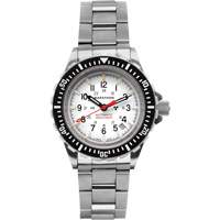 Arctic Edition Large Diver's Automatic GSAR Watch with Stainless Steel Bracelet, Digital, Battery Operated, 41 mm, Silver NTL Industrial