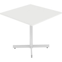 Table carr&eacute;e &agrave; hauteur r&eacute;glable Newland, 36" lo x 36" la x 29" h, Dessus de 1", Stratifi&eacute;, Blanc NTL Industrial