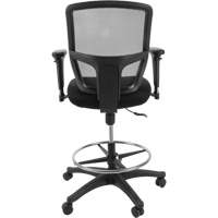 Tabouret de travail en maille, Mobile, Ajustable Hauteur, Capacit&eacute; 450 lb NTL Industrial