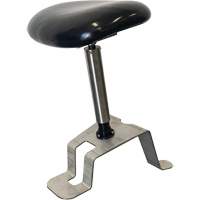 TA200 Sit-Stand Stool, Vinyl, Black, 280 lbs. Capacity NTL Industrial