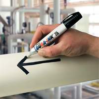 Dura-Ink<sup>®</sup> Markers - #25 Felt-Tip, Chisel, Black PA406 | NTL Industrial