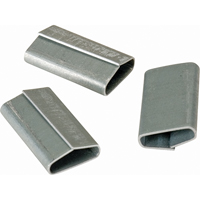 Steel Seals - Push Style (Overlap), Closed, Fits Strap Width: 5/8" PA538 | NTL Industrial
