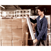 Hand Stretch Wrap, 80 Gauge (20.3 micrometers), 20" x 1000' NTL Industrial