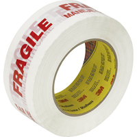 Ruban d'emballage Scotch 3771 avec message, Adh&eacute;sif Thermofusible, 2 mils, 48 mm (1-22/25") x 100 m (328') NTL Industrial