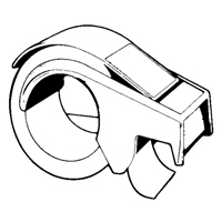 Hand Tape Dispenser, Standard Duty, Fits Tape Width Of 50.8 mm (2") NTL Industrial