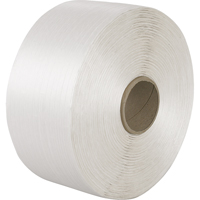 Bonded Cord Strapping, Polyester Cord, 1/4" W x 7800' L, Manual Grade PB017 | NTL Industrial
