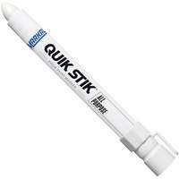 Quik Stik&reg; Twist-Up Paint Markers, Solid Stick, White NTL Industrial