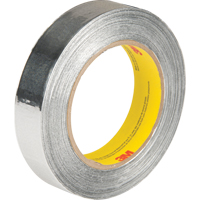 425 Aluminum Foil Tape, 4.6 mils Thick, 25.4 mm (1") x 54.86 m (180') PC203 | NTL Industrial