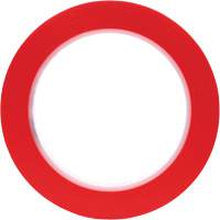 Ruban en vinyle 471, 12 mm (1/2") la x 32,9 m (108') lo, 5,3 mils, Rouge NTL Industrial